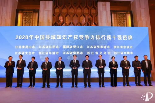 2020年中國縣域知識產(chǎn)權(quán)競爭力百強(qiáng)報(bào)告發(fā)布，昆山蟬聯(lián)第一，知識產(chǎn)權(quán)服務(wù)成關(guān)鍵引擎